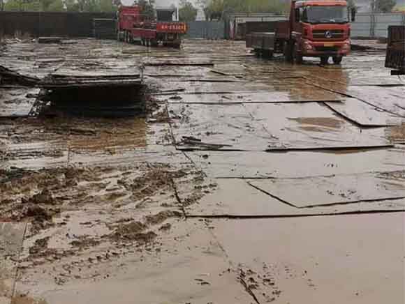 武漢鋼板租賃案例